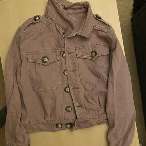 Free People Plum Jacket